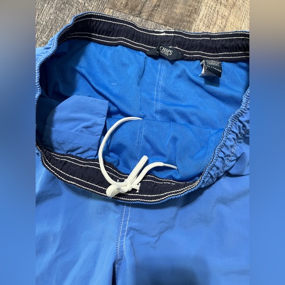 Mens Chaps blue swim trunks  XL - Picture 5 of 6
